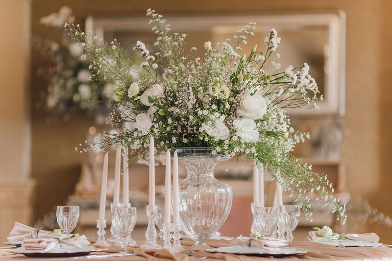 Vintage Wedding Table Decor